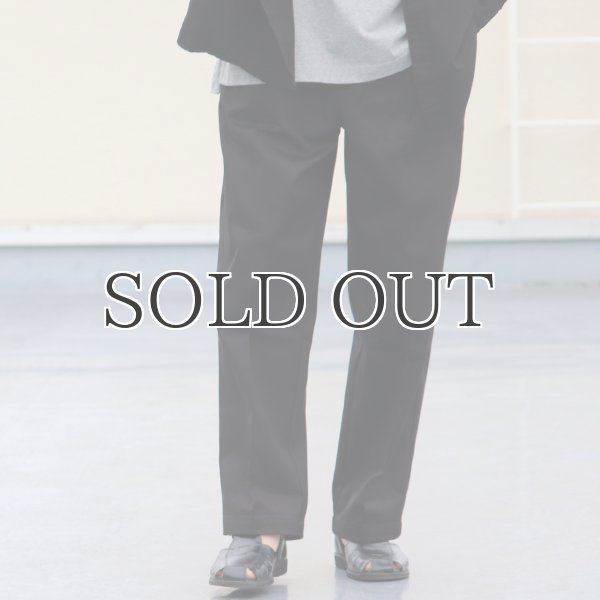 画像3: 30/2ウエポン 2タック ワイドイージーパンツ【MADE IN JAPAN】『日本製』【送料無料】/ Upscape Audience (3)