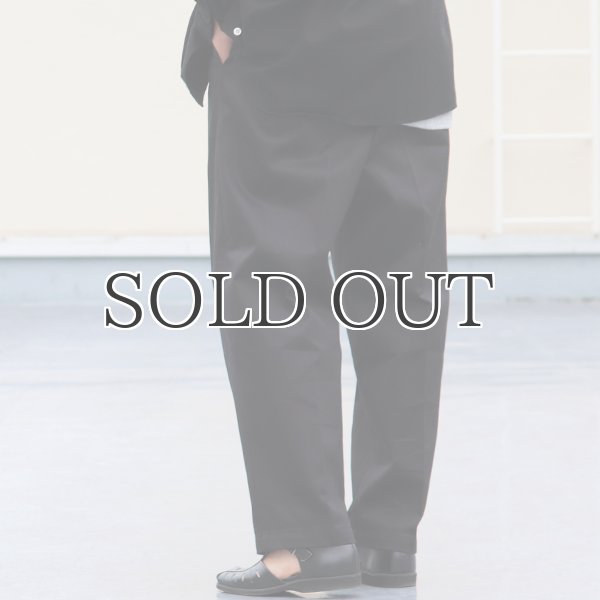 画像5: 30/2ウエポン 2タック ワイドイージーパンツ【MADE IN JAPAN】『日本製』【送料無料】/ Upscape Audience (5)