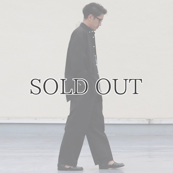 画像8: 30/2ウエポン 2タック ワイドイージーパンツ【MADE IN JAPAN】『日本製』【送料無料】/ Upscape Audience (8)