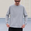 画像3: コーマ天竺ヘムラウンド 胸ポケ付き C/N L/S Tee【MADE IN JAPAN】/ Upscape Audience (3)