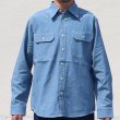 画像20: CAMCO（カムコ）/ CHAMBRAY WORK SHIRTS(シャンブレー 長袖 ワークシャツ ) (20)