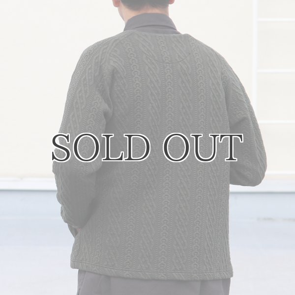 画像6: 「尾州」コットンキルト ノーカラー スナップジャケット【MADE IN JAPAN】『日本製』【送料無料】 / Upscape Audience (6)