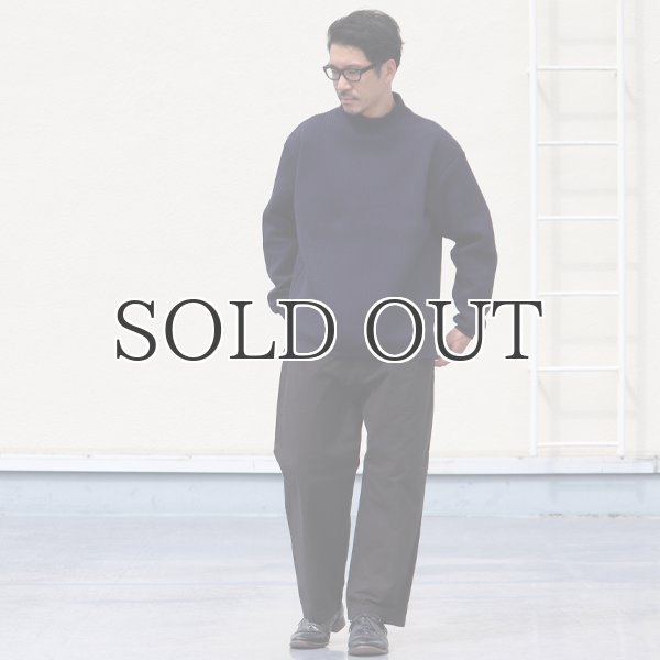 画像8: 「尾州」コットンキルト モックネック プルオーバー【MADE IN JAPAN】『日本製』 / Upscape Audience (8)