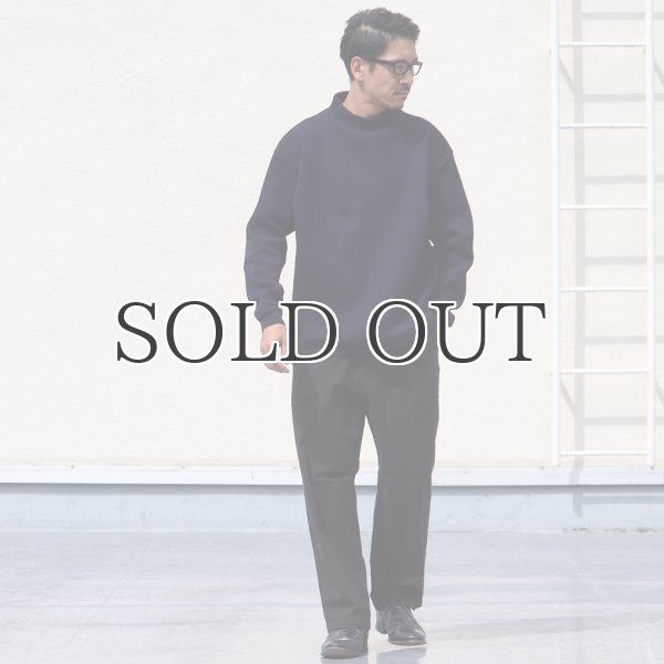 画像7: 「尾州」コットンキルト モックネック プルオーバー【MADE IN JAPAN】『日本製』 / Upscape Audience (7)