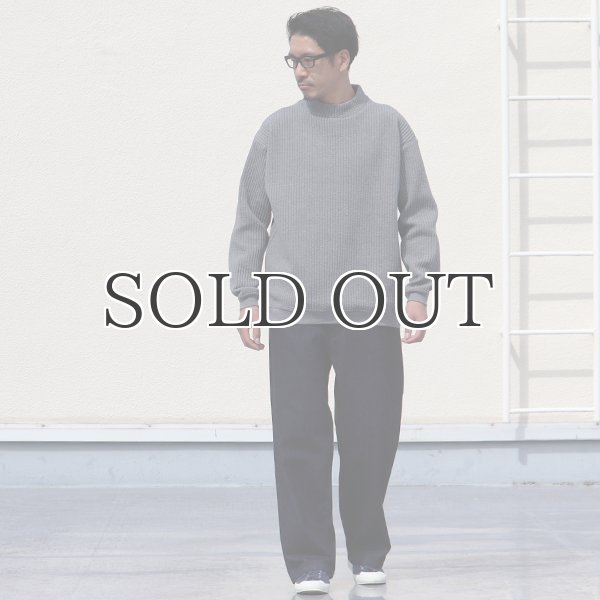 画像6: 「尾州」コットンキルト モックネック プルオーバー【MADE IN JAPAN】『日本製』 / Upscape Audience (6)