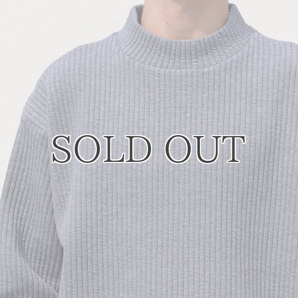 画像13: 「尾州」コットンキルト モックネック プルオーバー【MADE IN JAPAN】『日本製』 / Upscape Audience (13)