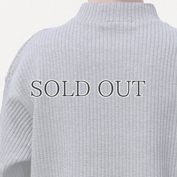 画像14: 「尾州」コットンキルト モックネック プルオーバー【MADE IN JAPAN】『日本製』 / Upscape Audience (14)