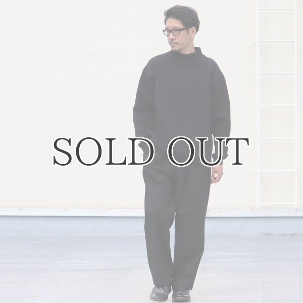 画像7: 「尾州」コットンキルト モックネック プルオーバー【MADE IN JAPAN】『日本製』 / Upscape Audience (7)