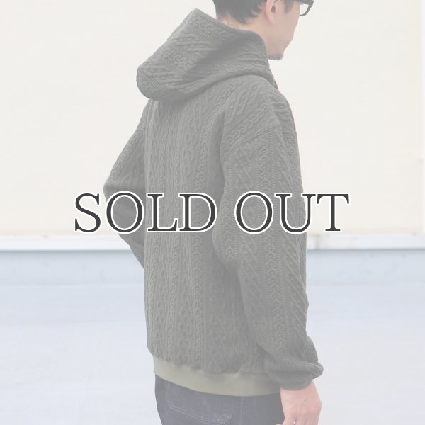 画像4: 「尾州」コットンキルト プルオーバー パーカー【MADE IN JAPAN】『日本製』【送料無料】 / Upscape Audience (4)