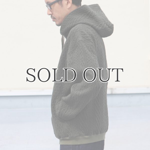 画像5: 「尾州」コットンキルト プルオーバー パーカー【MADE IN JAPAN】『日本製』【送料無料】 / Upscape Audience (5)