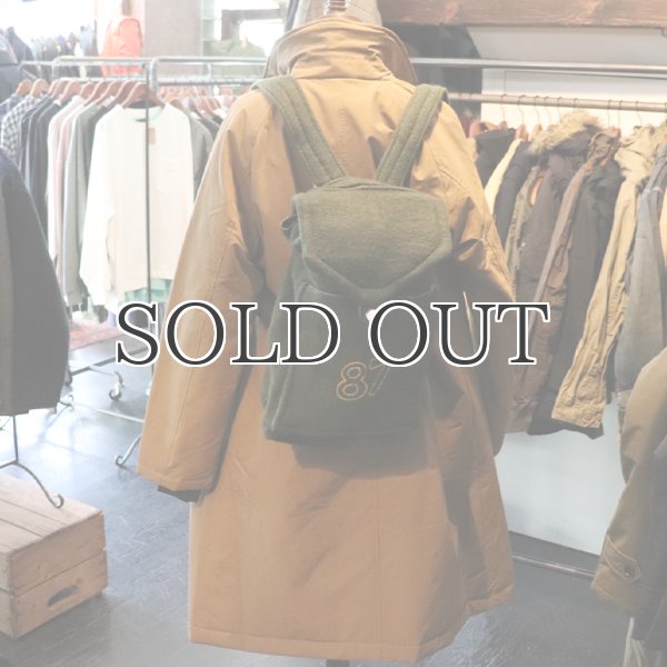 画像10: DEAD STOCK  / Slow Stone Wool remake backpack( ウール リメイク バッグパック / フランス軍) (10)