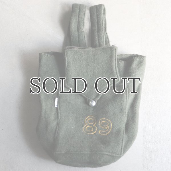 画像4: DEAD STOCK  / Slow Stone Wool remake backpack（ ウール リメイク バッグパック / フランス軍） (4)