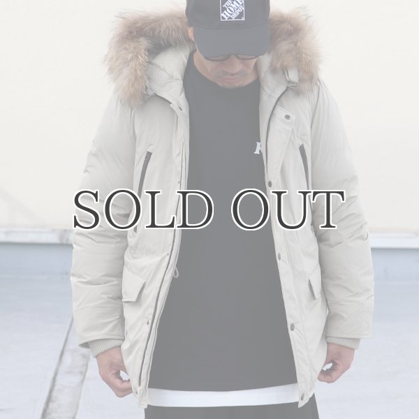 画像3: 小松精錬撥水ナイロン 脱着ファー付マウンテン ダウンジャケット 【送料無料】 / Audience  (3)