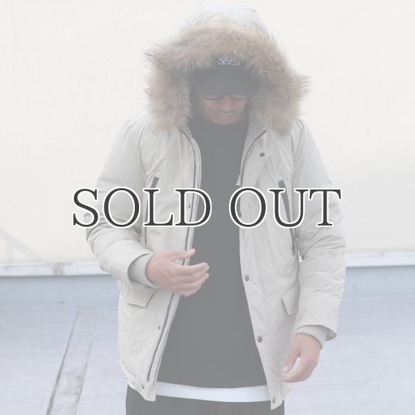 画像4: 小松精錬撥水ナイロン 脱着ファー付マウンテン ダウンジャケット 【送料無料】 / Audience  (4)