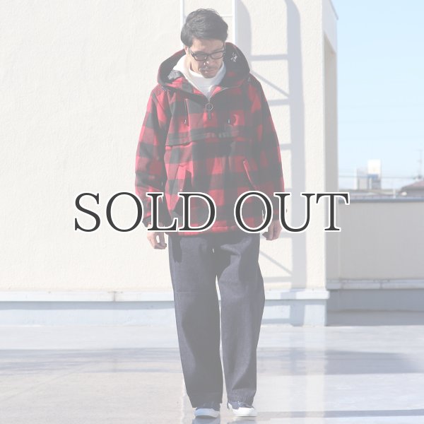 画像4: チェック柄 メルトン サーモライトアノラックパーカー / Audience (4)