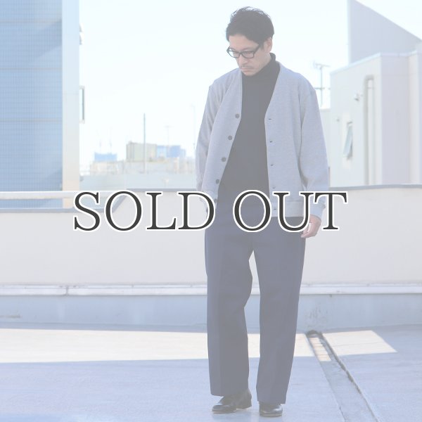 画像7: 【RE PRICE/価格改定】ハニカムワッフルモックネックVショールニットカーディガン【MADE IN JAPAN】『日本製』/ Upscape Audience (7)