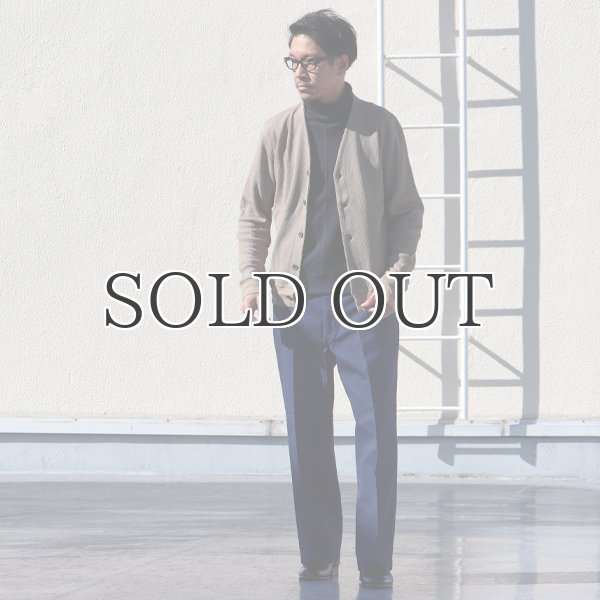 画像5: 度詰ワッフルモックVネック長袖カーディガン【MADE IN JAPAN】『日本製』/ Upscape Audience (5)