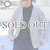 画像: 【RE PRICE/価格改定】ハニカムワッフルモックネックVショールニットカーディガン【MADE IN JAPAN】『日本製』/ Upscape Audience