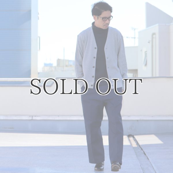 画像6: 【RE PRICE/価格改定】ハニカムワッフルモックネックVショールニットカーディガン【MADE IN JAPAN】『日本製』/ Upscape Audience (6)