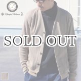 画像: 度詰ワッフルモックVネック長袖カーディガン【MADE IN JAPAN】『日本製』/ Upscape Audience