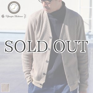 画像: 【RE PRICE/価格改定】度詰ワッフルモックVネック長袖カーディガン【MADE IN JAPAN】『日本製』/ Upscape Audience