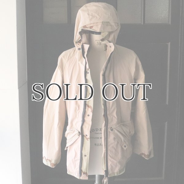 画像15: DEAD STOCK / US ARMY ECWCS GORE-TEX PARKA GEN1 DESET CAMOUFLAGE(米軍 エクワックス ゴアテックスパーカー デザートカモ) (15)