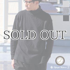 画像: ケーブルセットインスリーブ タートルネックニットソー/ Upscape Audience