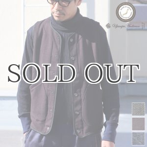 画像: 【ボンバーヒート】爆暖TWEED スナップベスト『日本製』【MADE IN JAPAN】 / Upscape Audience