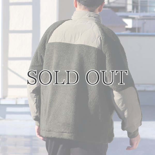 画像7: 【Lanificio Becagli（ベッカリー）】トスカーナボア ラグラン スタンドZIP ジャケット【MADE IN JAPAN】『日本製』/ Upscape Audience (7)