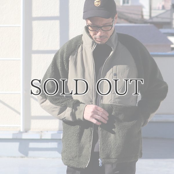 画像5: 【Lanificio Becagli（ベッカリー）】トスカーナボア ラグラン スタンドZIP ジャケット【MADE IN JAPAN】『日本製』/ Upscape Audience (5)