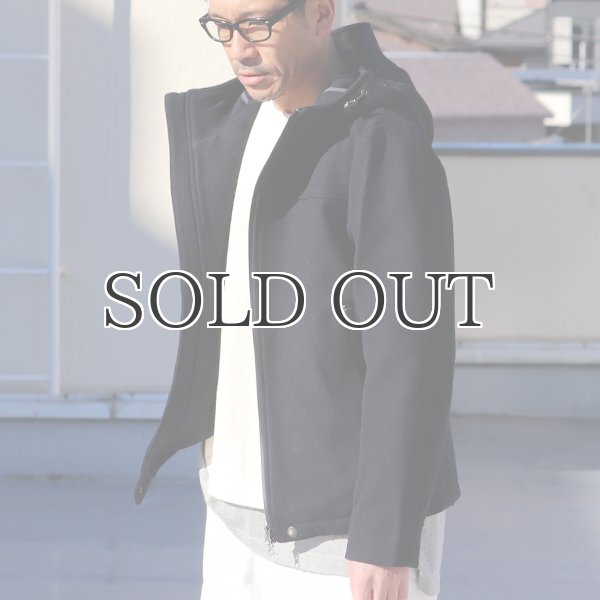 画像4: 840gピュアウールメルトンマウンテニアフードジャケット 【送料無料】 / Audience (4)