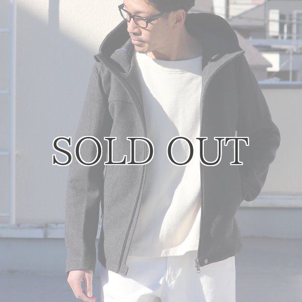 画像7: 840gピュアウールメルトンマウンテニアフードジャケット 【送料無料】 / Audience (7)