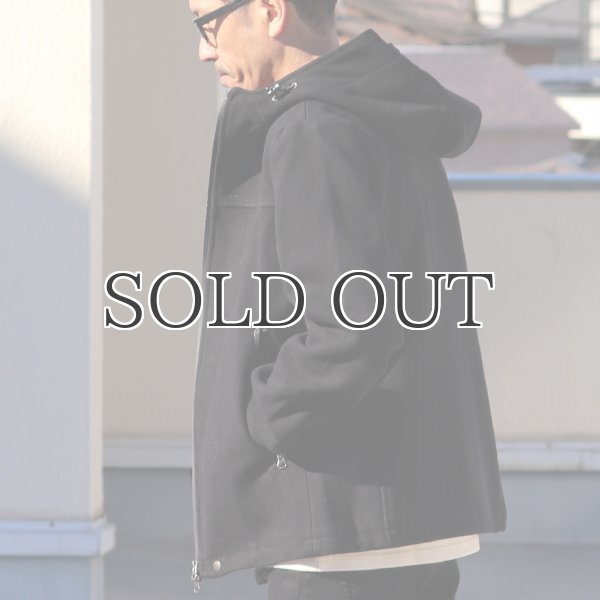 画像7: 840gピュアウールメルトンマウンテニアフードジャケット 【送料無料】 / Audience (7)