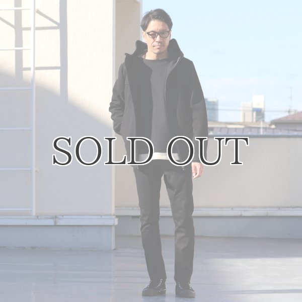 画像8: 840gピュアウールメルトンマウンテニアフードジャケット 【送料無料】 / Audience (8)