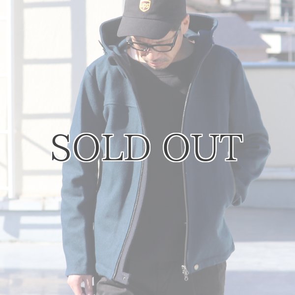 画像18: 840gピュアウールメルトンマウンテニアフードジャケット 【送料無料】 / Audience (18)