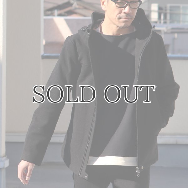 画像4: 840gピュアウールメルトンマウンテニアフードジャケット 【送料無料】 / Audience (4)