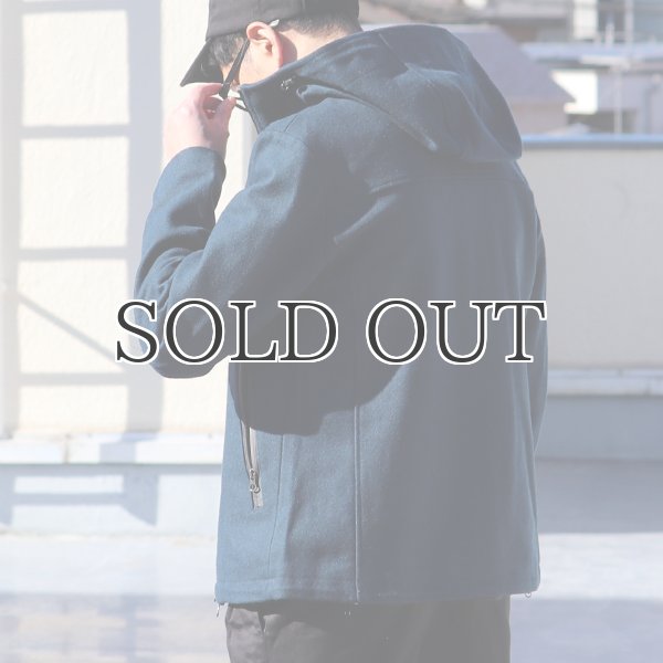 画像6: 840gピュアウールメルトンマウンテニアフードジャケット 【送料無料】 / Audience (6)