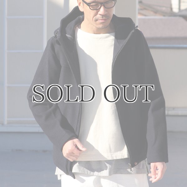 画像6: 840gピュアウールメルトンマウンテニアフードジャケット 【送料無料】 / Audience (6)