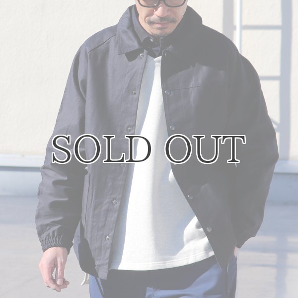 画像4: ヨコムラバックサテン アシンメトリーコーチジャケット 『日本製』/ Upscape Audience (4)