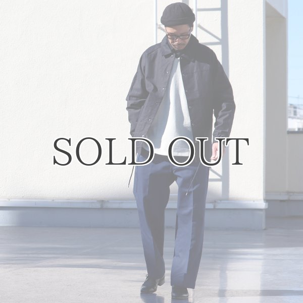 画像7: ヨコムラバックサテン アシンメトリーコーチジャケット 『日本製』/ Upscape Audience (7)