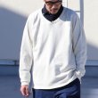 画像2: スウェット Vネック フットボール L/S 【MADE IN JAPAN】『日本製』/ Upscape Audience (2)