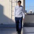 画像7: 【価格改定/RE PRICE】フランネルチェックチビ衿ボタンダウン長袖_Shirts【MADE IN JAPAN】『日本製』/ Upscape Audience (7)