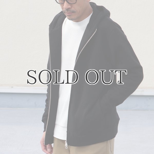 画像14: 30/8 吊り裏毛 スタンド フードZIPパーカー【MADE IN JAPAN】【送料無料】『日本製』 / Upscape Audience (14)