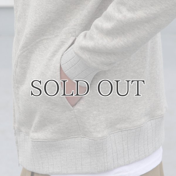 画像20: 30/8 吊り裏毛 スタンド フードZIPパーカー【MADE IN JAPAN】【送料無料】『日本製』 / Upscape Audience (20)