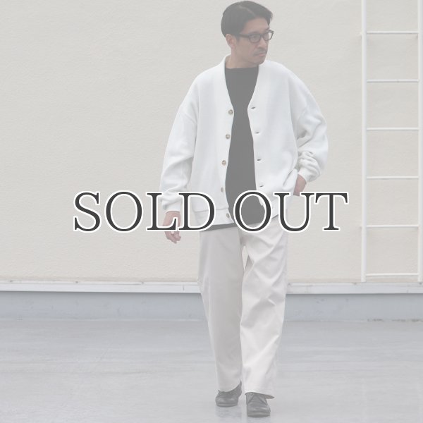 画像9: ローゲージストレッチ カノコダブルフェイス(15オンス)カーディガン【MADE IN JAPAN】『日本製』 / Upscape Audience (9)