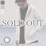 画像: 30/8 吊り裏毛 スタンド フードZIPパーカー【MADE IN JAPAN】【送料無料】『日本製』 / Upscape Audience