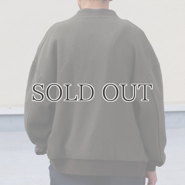 画像16: ローゲージストレッチ カノコダブルフェイス(15オンス)カーディガン【MADE IN JAPAN】『日本製』 / Upscape Audience (16)