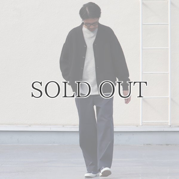 画像13: ローゲージストレッチ カノコダブルフェイス(15オンス)カーディガン【MADE IN JAPAN】『日本製』 / Upscape Audience (13)