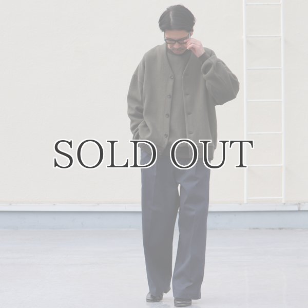 画像17: ローゲージストレッチ カノコダブルフェイス(15オンス)カーディガン【MADE IN JAPAN】『日本製』 / Upscape Audience (17)