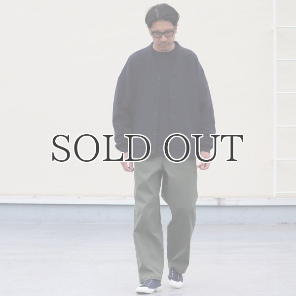 画像5: ローゲージストレッチ カノコダブルフェイス(15オンス)カーディガン【MADE IN JAPAN】『日本製』 / Upscape Audience (5)